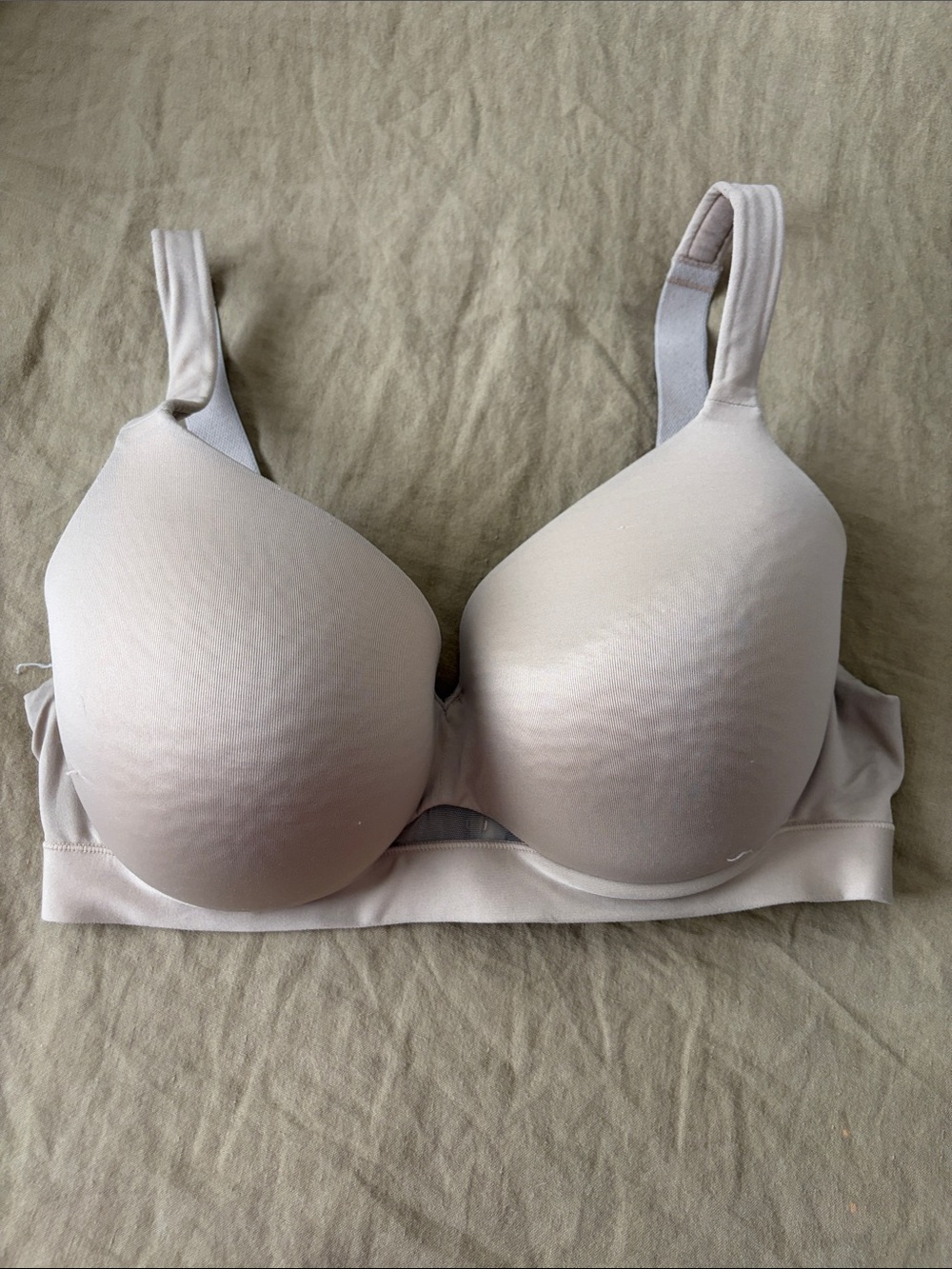 Cacique Smooth T-Shirt Bra in Light Beige